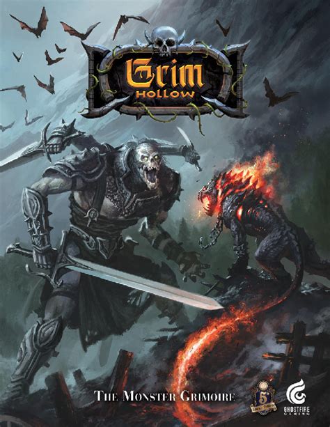 GrimHollow Monster Grimoire Keywords GrimHollow,Grim Hollow,Kickstarter,D&D,Dungeons and dragons,DND,dnd The Monster Grimoire. . Monster grimoire grim hollow pdf free
